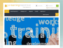 Tablet Screenshot of e-learningresponsive.com